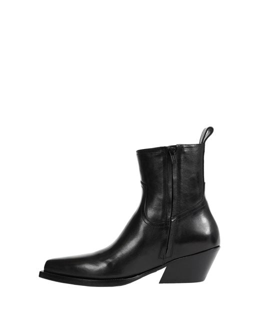 Ann Demeulemeester Black Imme Pointy Ankle Boots