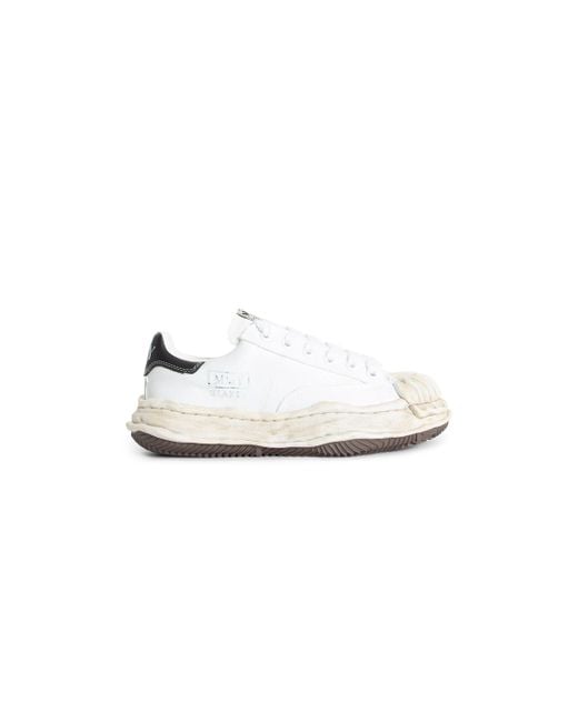 Maison Mihara Yasuhiro White Blakey/Original Sole Low Sneakers for men