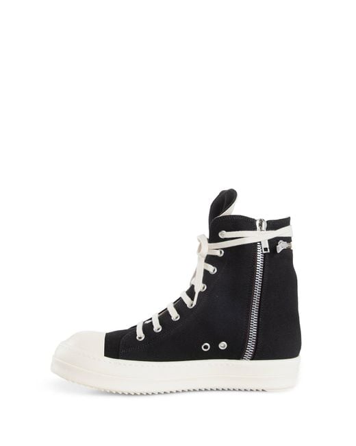 Rick Owens Black Concordians Cargo Sneaks for men