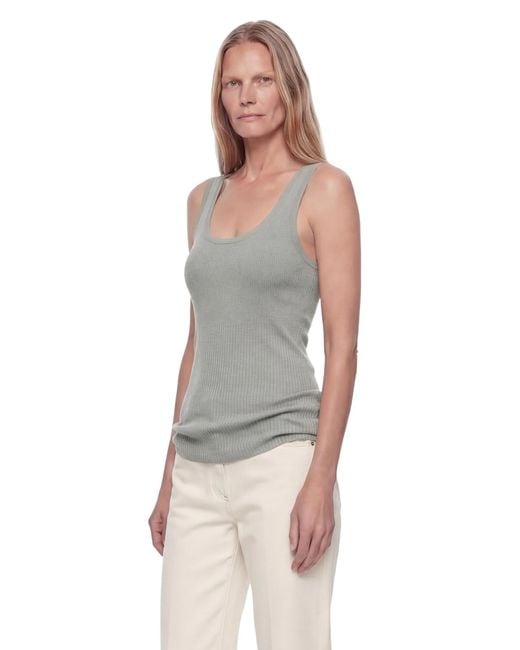 Max Mara Gray Mxm Ghiro Tank Top