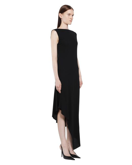 Alaïa Black Backless Jersey Crepe Dress