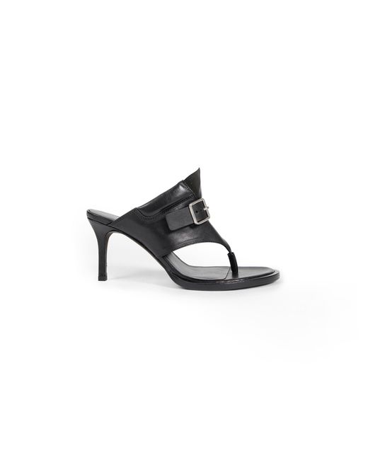 Ann Demeulemeester Black Bri Thong Mules