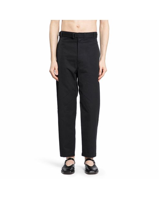 Lemaire Black Trousers for men