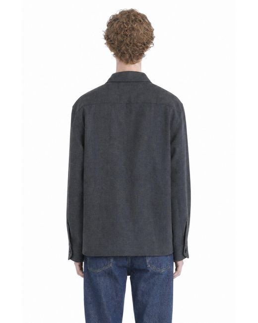 Valentino Black Vgold Nylon Gabardine Jacket for men