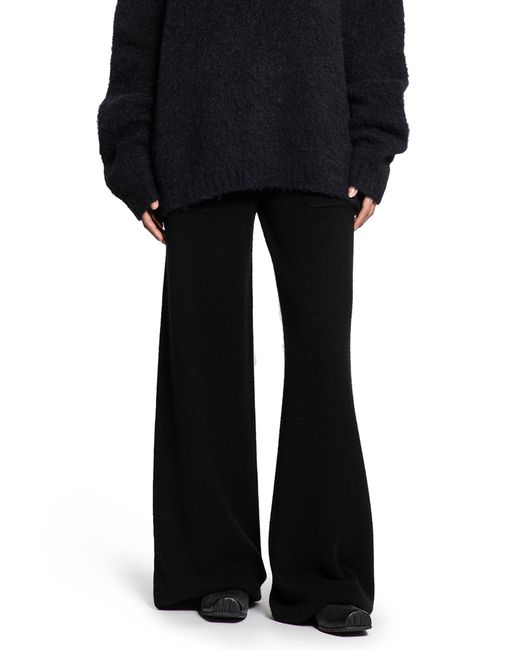 Uma Wang Black Wide Leg Pants