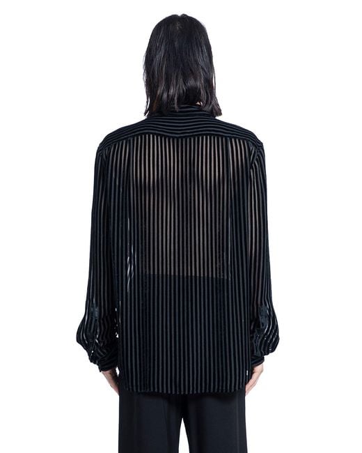 Ann Demeulemeester Black Andre Classic Shirt for men