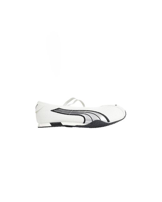 PUMA White H-Street Ballet Sneakers