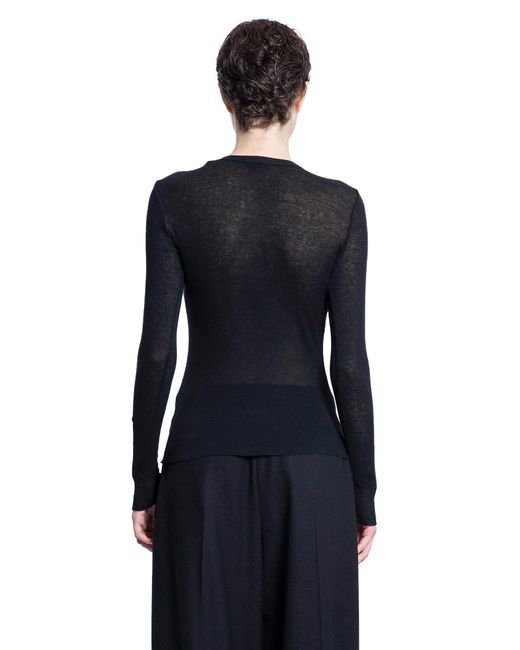 James Perse Blue Deep V Tee