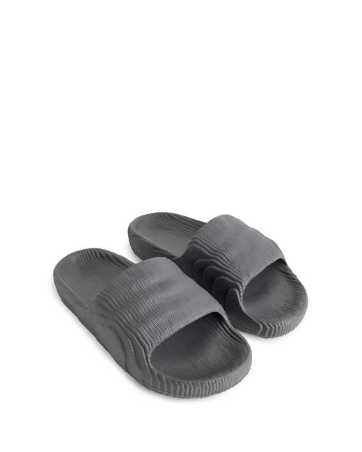 Adidas Gray Adilette 22 Slides