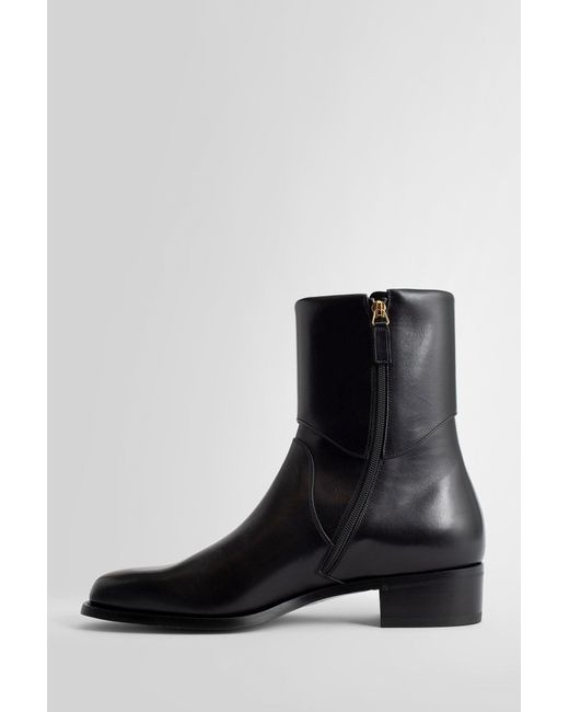 mens black gucci boots