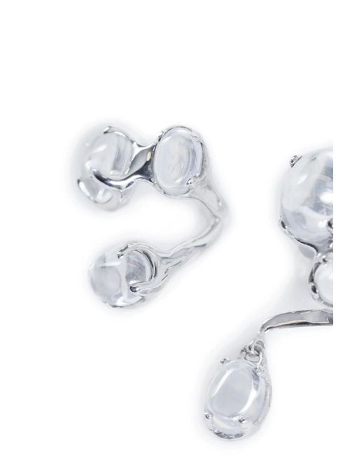 ALAN CROCETTI Metallic Clear Climax Ear Set (Left)