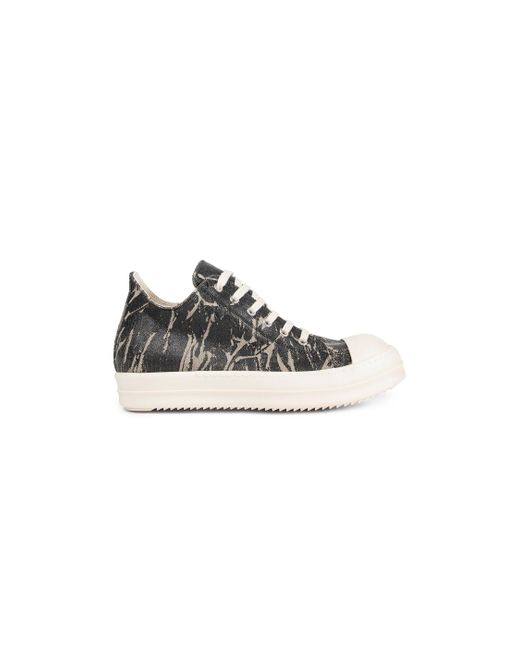 Rick Owens White Concordians Low Sneaks for men