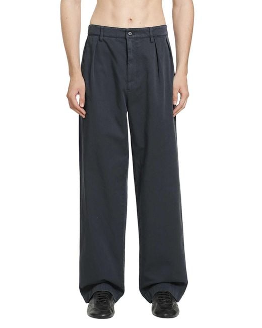 Prada Black Gabardine Pants for men