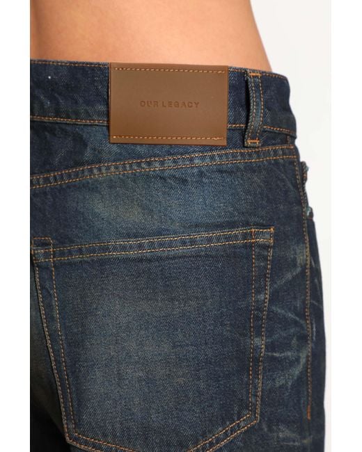 Our Legacy Blue First Cut Jeans for men