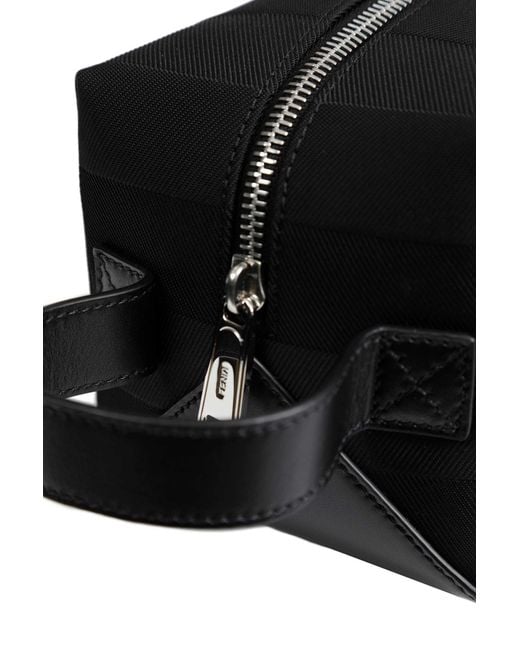 Fendi Black Lui Toiletry Bag for men
