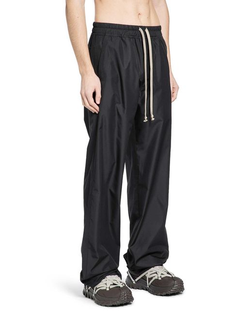 Rick Owens Black Moncler X Drawstring Pants for men
