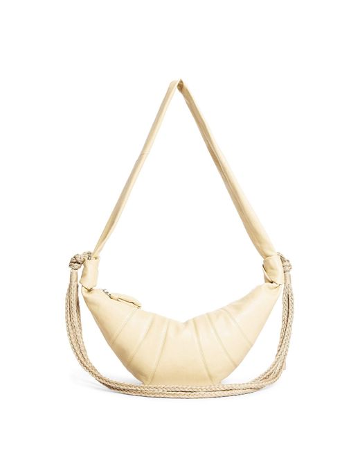 Lemaire Metallic Braid Medium Croissant Bag