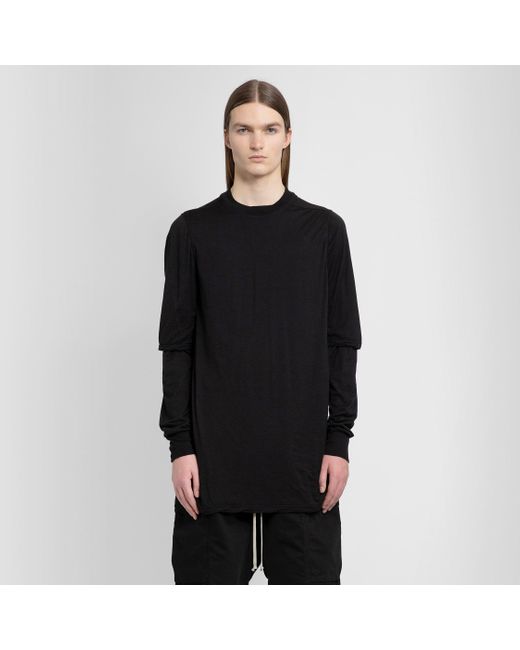 Rick Owens T-shirts in Black for Men | Lyst