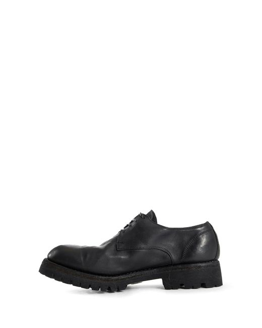 Guidi Black Lace-Ups for men