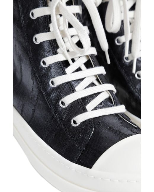 Rick Owens Black Tower Sneaks for men