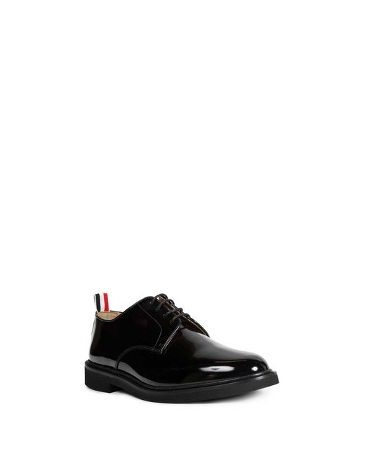 Thom Browne Black Polished Calf Uniform Shoe for men