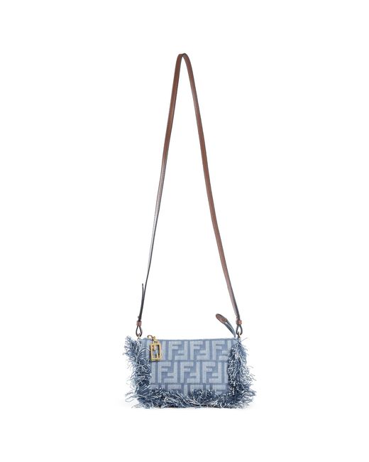 Fendi Blue Clutches & Pouches