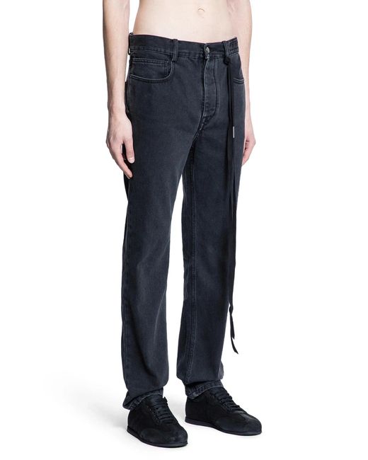 Ann Demeulemeester Black Trousers for men