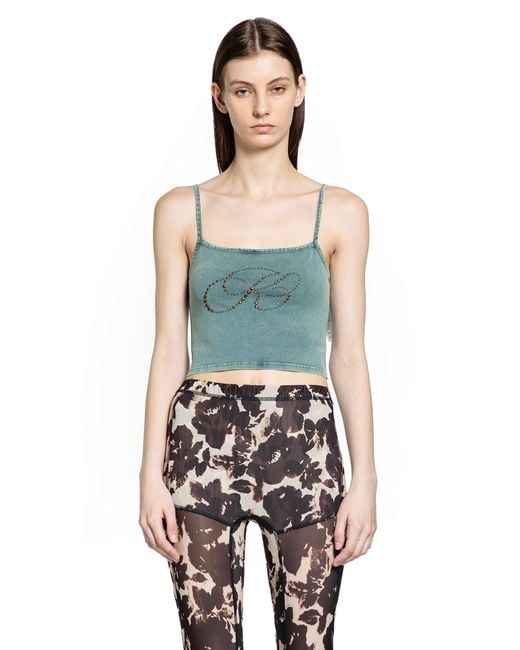 KNWLS Blue Cally Cami Top