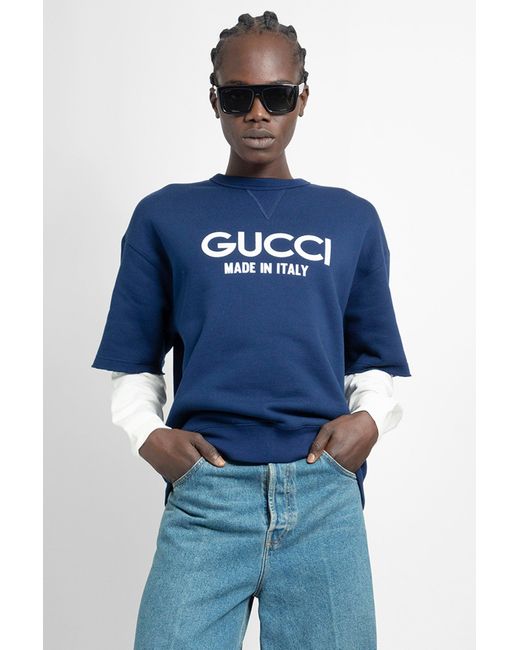 Gucci Blue Sweatshirts for men
