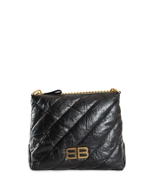 Balenciaga Black Crush Hobo S