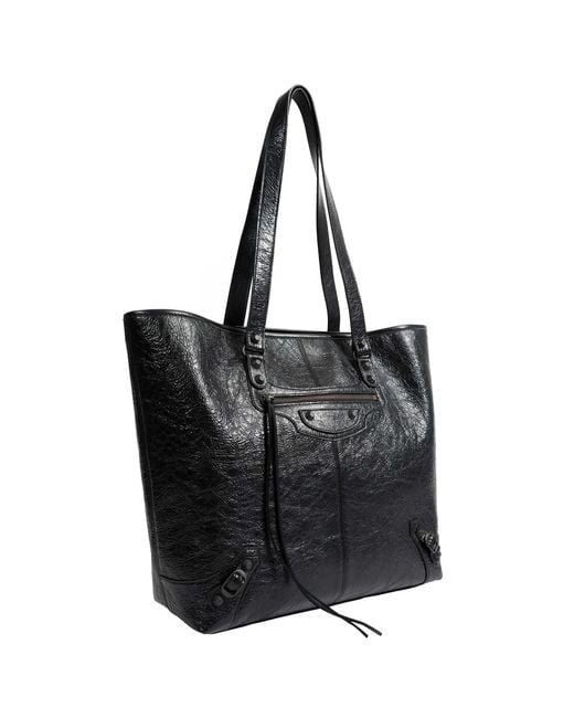 Balenciaga Black Le City Cabas Bag for men