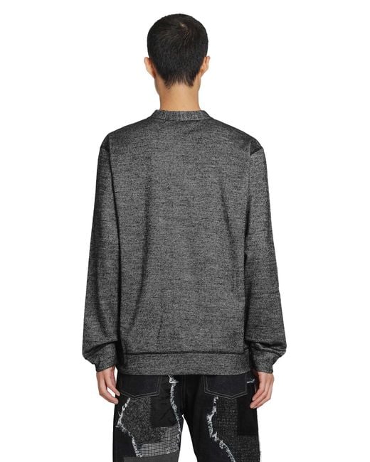 Junya Watanabe Gray Wool Nylon Cardigan for men