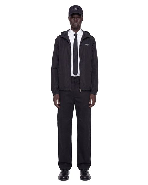 Givenchy Blue Regular Fit Windbreaker for men