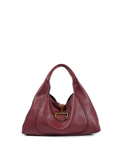 Gucci Purple Softbit Maxi Shoulder Bag