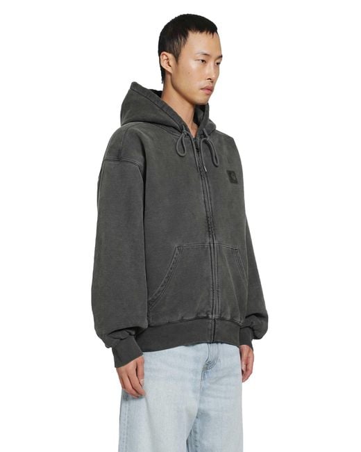 Carhartt Black Vista Zip-Up Hoodie for men