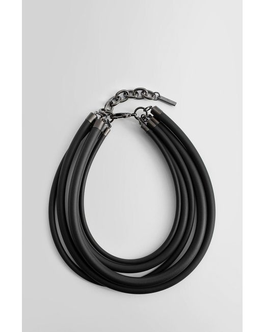 Junya Watanabe Black Necklaces