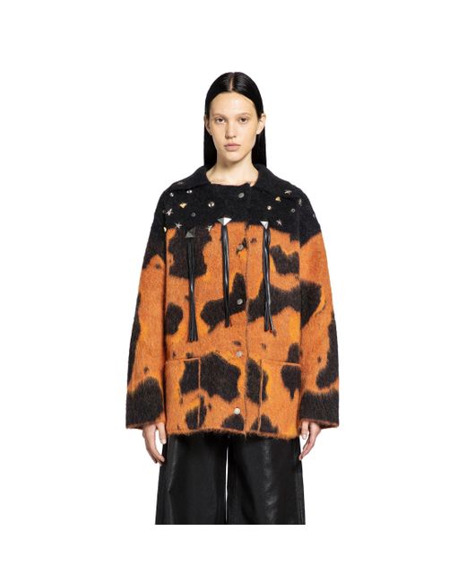 Laneus Orange Knitwear