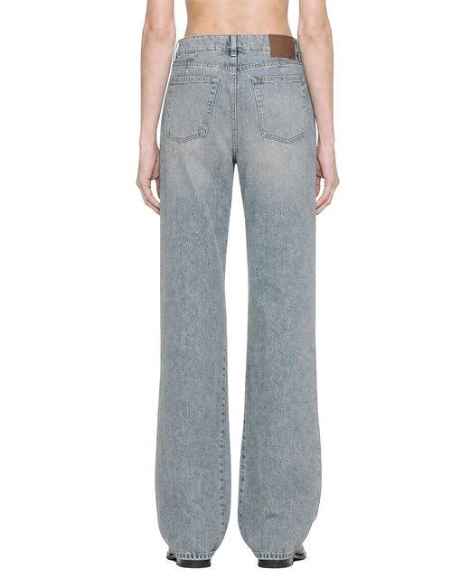 Our Legacy Blue Treble Cut Jeans