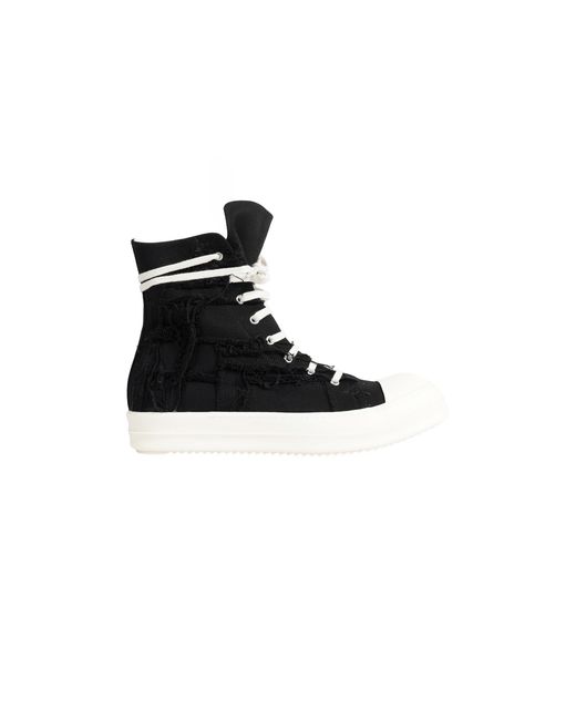 Rick Owens Black Temple Sneakers for men