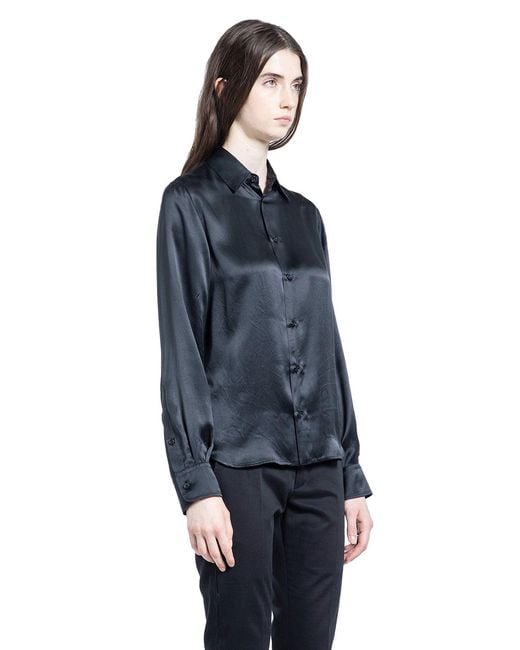 Ann Demeulemeester Blue Lais Shirt