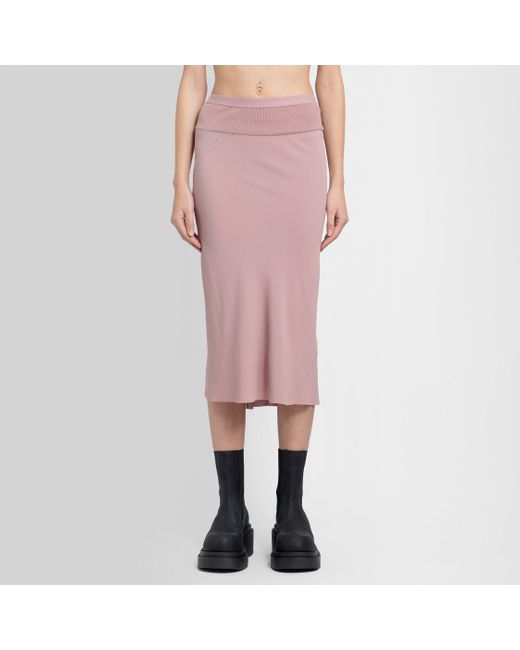 Rick Owens Pink Skirts