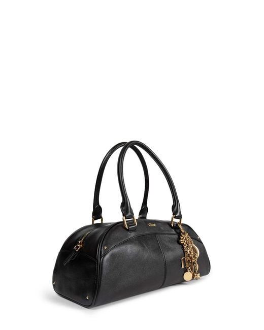 Chloé Black Bowling Bag