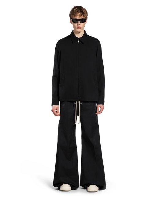 Rick Owens Black Temple Brad Jacket for men