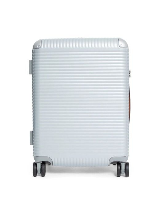 Fpm Blue Bank Light Spinner Deluxe Suitcase for men