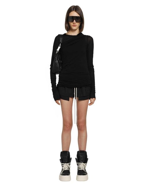 Rick Owens Black Tower Athena T