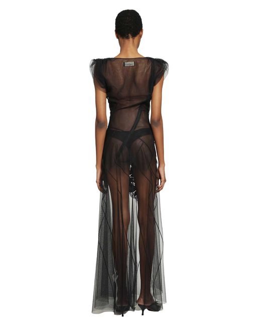 Vivienne Westwood Black Justina Long Dress