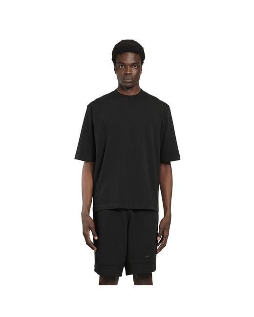 Roadless Black Cotton Jersey T-Shirt for men