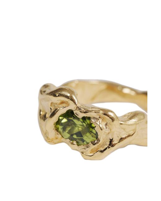 SIMUERO Metallic Ola Ring