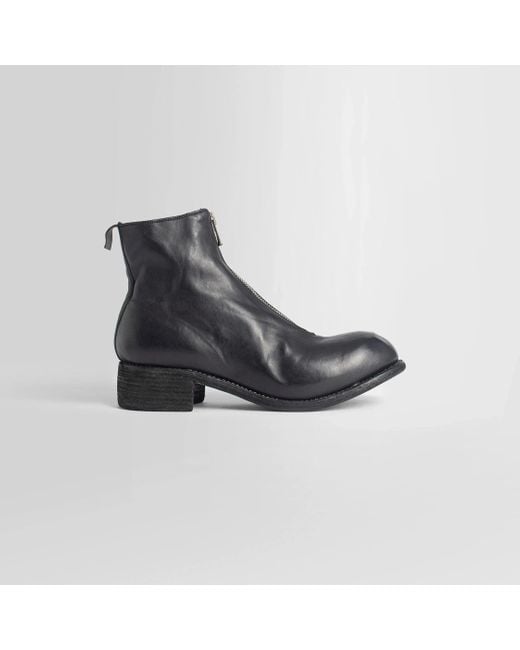 Guidi Black Boots for men