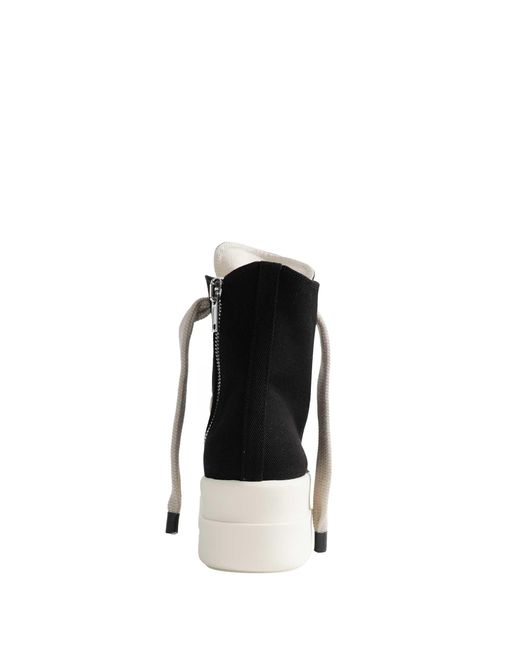 Rick Owens Black Tower Mega Bumper Sneakers for men